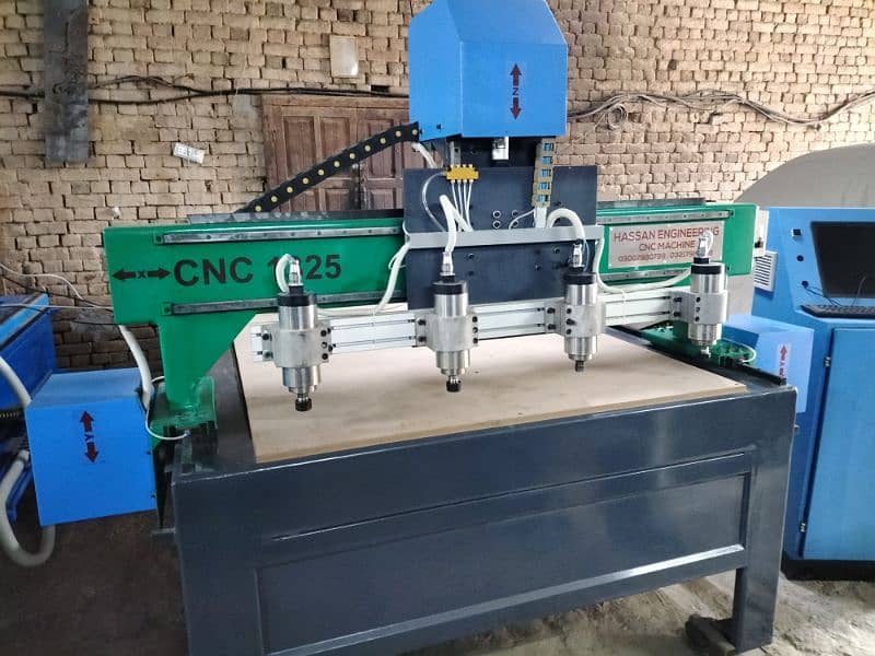CNC Machine/Cnc Wood Rotary/Cnc double router Leaser Cutting Machine 3