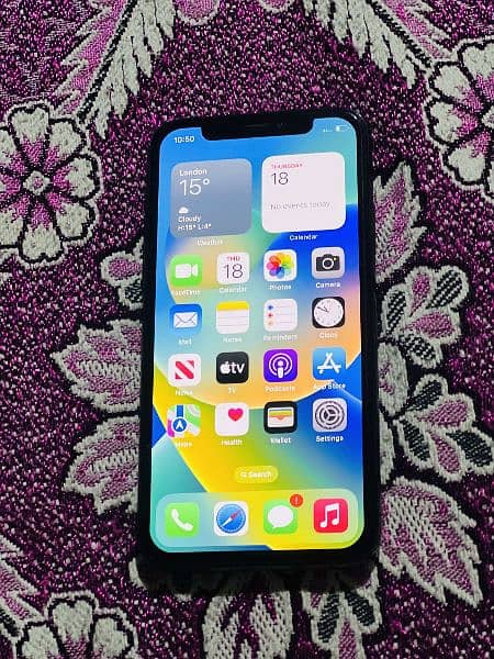 iphone x non pta for sell 64 gb battery change 4