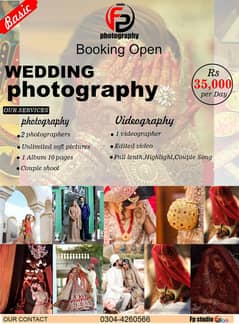 Wedding Photography/Videography Photographer Videographer/ Brand Shoot