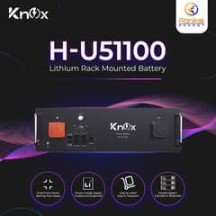 Knox New Solar Lithium Iron Phosphate 48V LifePO4 6000 Cycle with Wifi