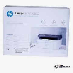 HP Laser MFP 135w printer all in one print scan copy