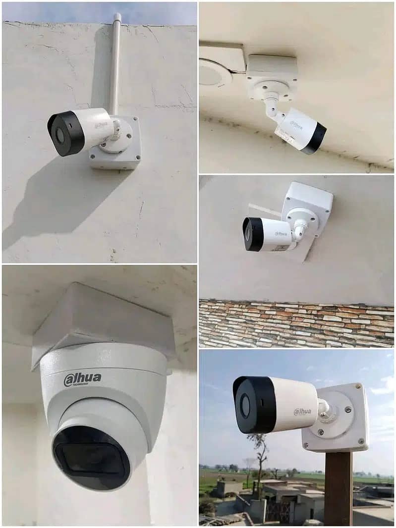 Dhaua camera/4 camras pkgs/CCTV Camera for sale/Hik Vision camera/came 1