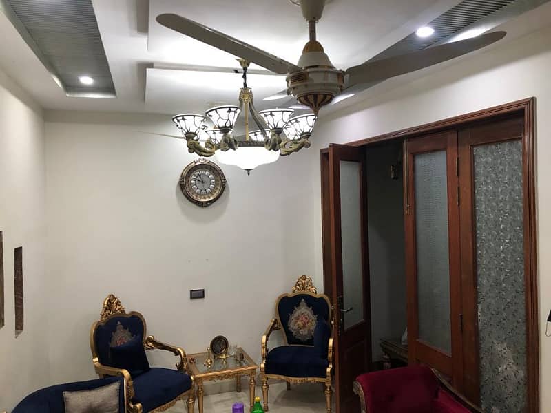 7 marla furnished lower portion available for rent at street 6, Cavalry ground. 7