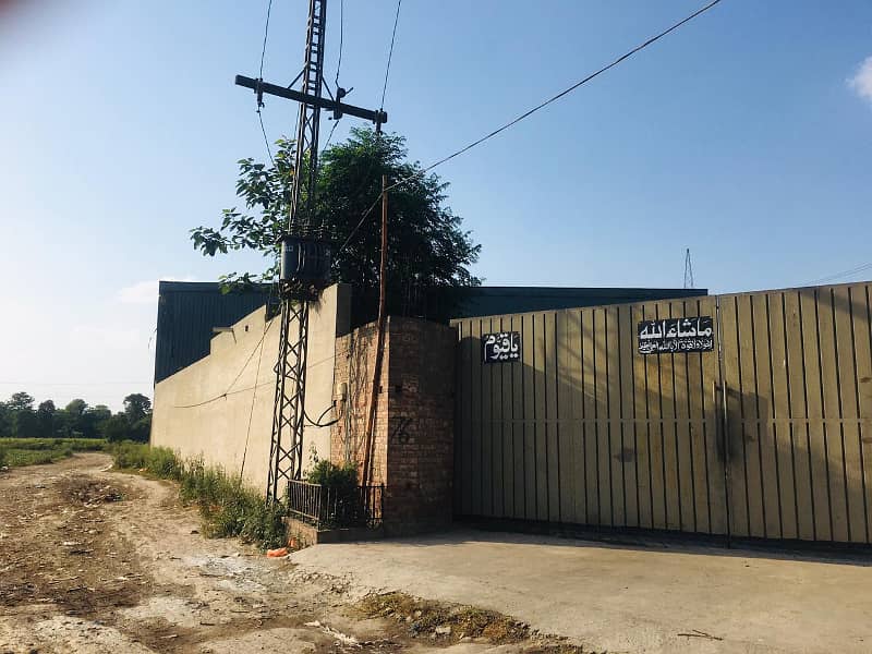 10.4 Kanal Factory For sale In Mehmood Booti 4