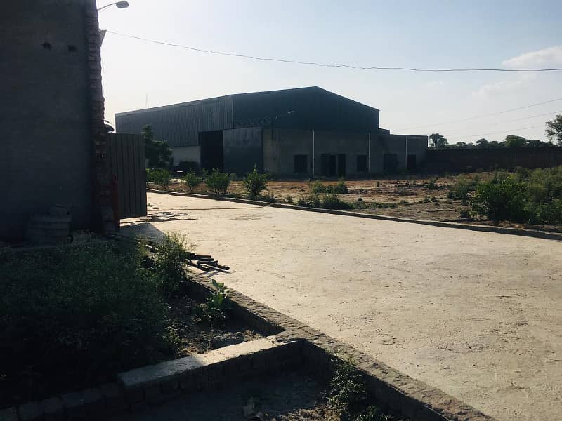 10.4 Kanal Factory For sale In Mehmood Booti 8