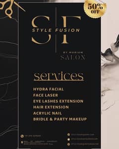 style fusion saloon service for girl
