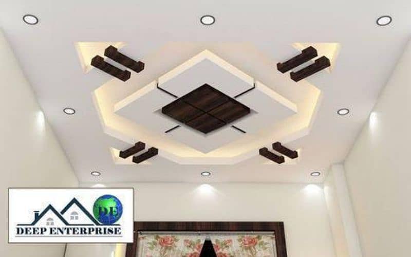 RS 120 per foot Ceiling Pailing wallpaper flex 1