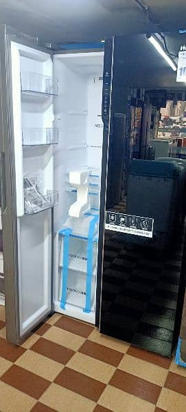 Side by Side refrigerator Dawlance Haier Samsung 10
