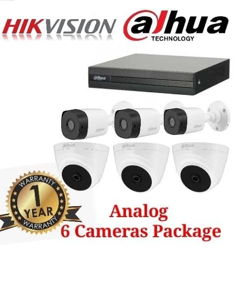 CCTV Security Cameras Installation Wholesale rate 1 Year Warranty 2
