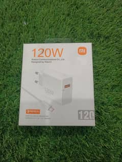 Original Charger Mi 120 W with Original Cable