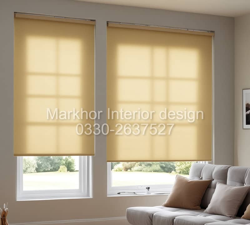 office roller blinds | window blinds | curtains for sale in karachi 1
