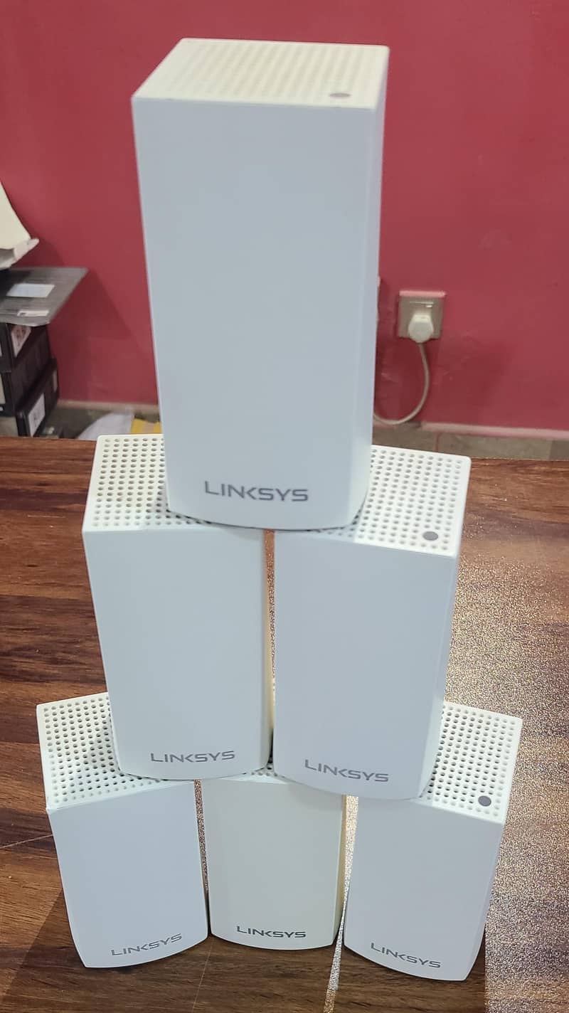 Linksys WHW01 Velop AC1300 WiFi Router-pack of 3 (Branded used) 12
