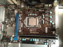 MSI H61 Motherboard + Xeon E3-1270V2 processor + 12gb ram 1600mhz