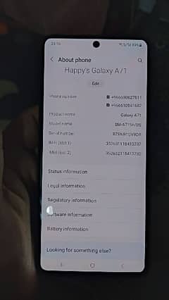 Samsung Galaxy a71 for sale non pta 0