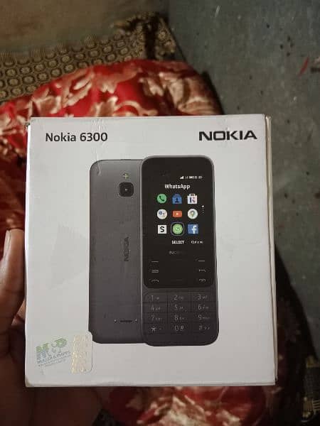 Nokia 6300 4g model ha 3 month use howa ha koi masla nhi ha 0