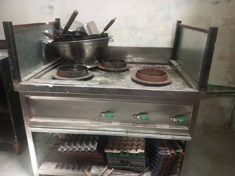 Chinese counter with 3BURNER(03224149508) 0