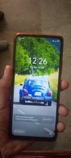 Infinix note 10 pro 8/128 AMOLED display with box chrgr