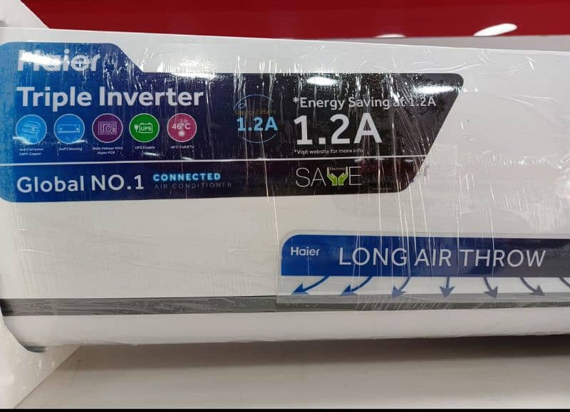 Haier Inverter AC on Installments 1.5 Ton O3OO-III-727O multan only 2