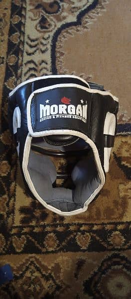 Boxing Safety Halmet & Practice Bag. 1