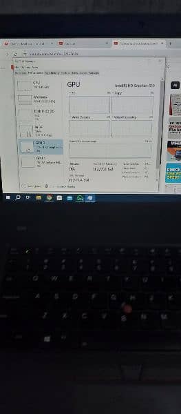 i7 laptop  Lenovo 7 generation 16 gb ram 256 gb SSD 15