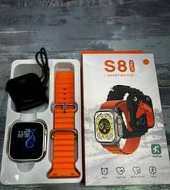 s8 ultra smart watch box pak hogi delivery available hy 03487406991