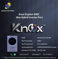 knox 6 kw pv 8000 0