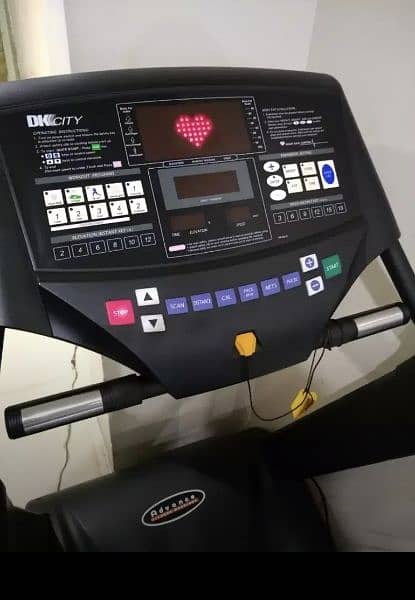 SEMI COMMERCIAL DOMESITC TREADMILL Electric manual exercise machine 10