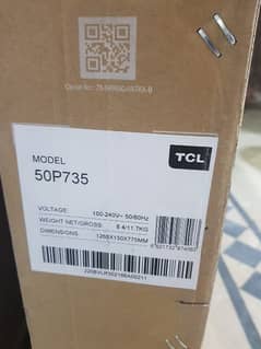TCL 50" Android google TV available on discount 0
