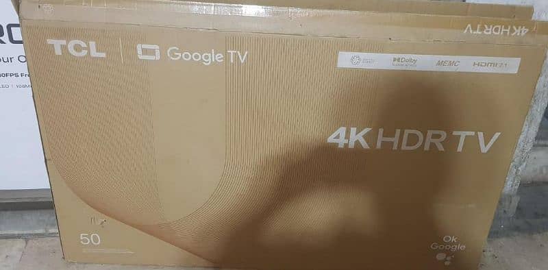 TCL 50" Android google TV available on discount 1