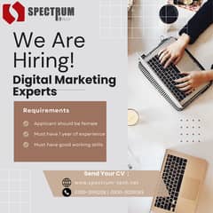 Digital Marketing Specialist/ Social Media Specialist