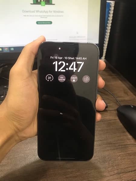 Iphone 14 pro Max 128 GB Non PTA (factory unlock) deep purple 5