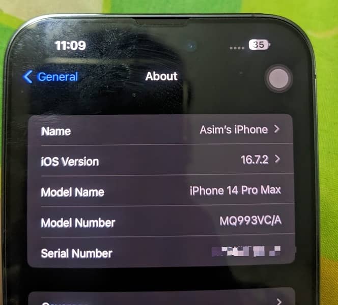 Iphone 14 pro Max 128 GB Non PTA (factory unlock) deep purple 7