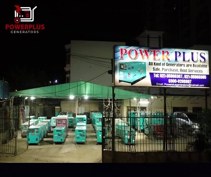 Power Plus Generators | Denyo | Perkins | Cat | Cummins 0