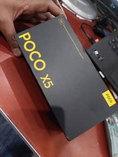 Poco X5- 5g-only Box open no use -urgent sale