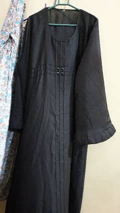 dark brown abaya  used  lenght 55 condition ok