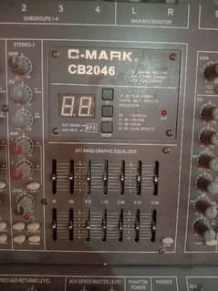 c. mark 16 Chanel mixer for studio 16direct out