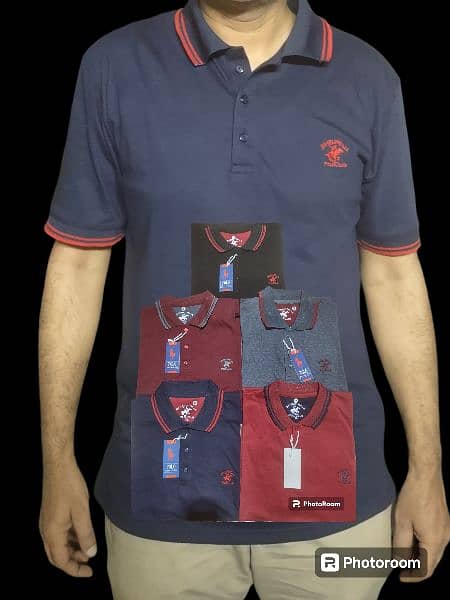 POLO TEE SHIRT PURE COTTON JURESY EXPORT QUALITY STICKING 1