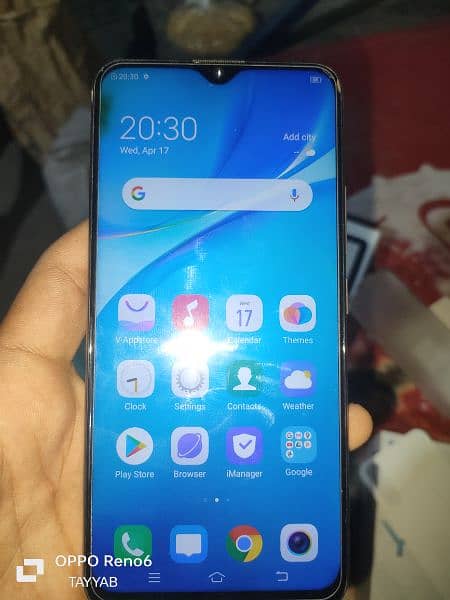 Vivo Y19 4+128 With Box And charger Screen pr thora nishan ha but okkk 3
