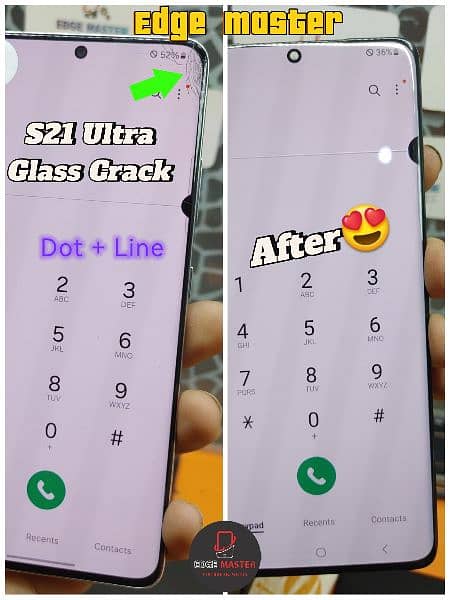 Crack Glass Change Samsung S8,S9,S10+,S20ultra,S23ultra,Note 20ultra 6