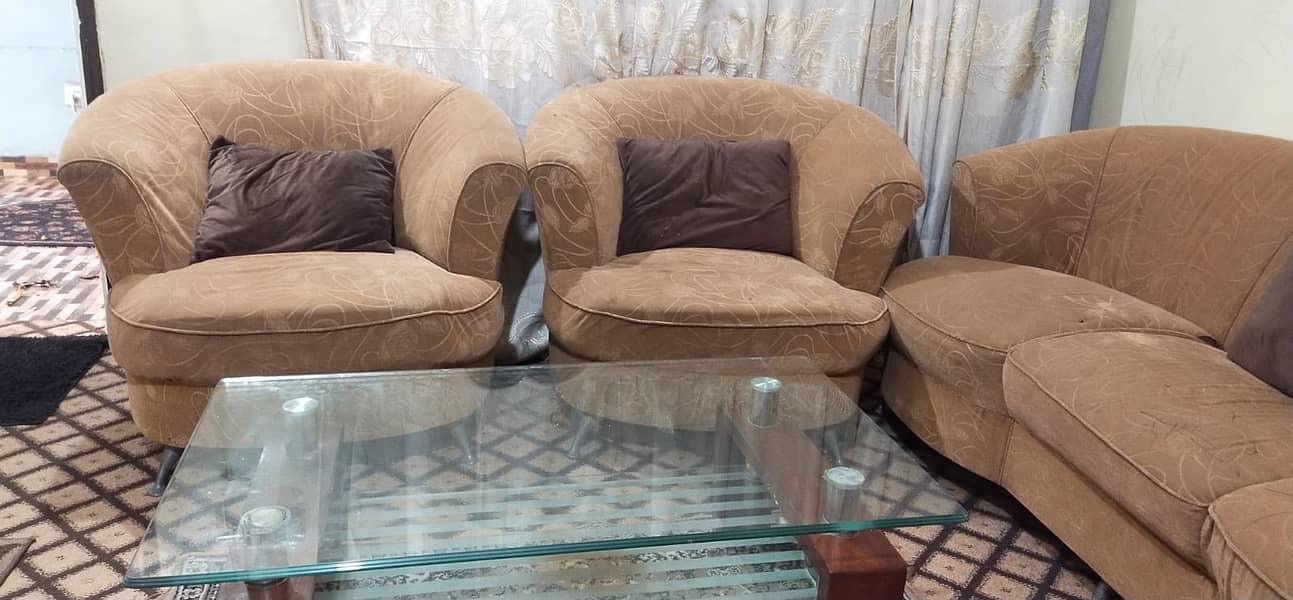 7seater Sofa set coffee style with center table 1