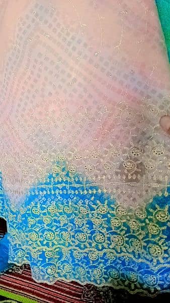 one time used saree for sell 10/10 condition 5