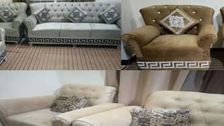 5 seater new sofa | velvet sofa set| sofa set