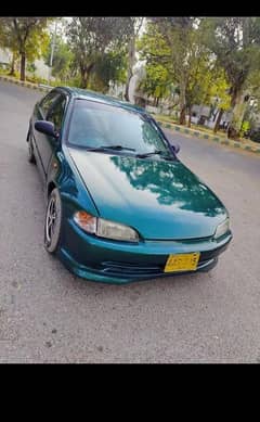 Honda Civic Dolphin 1995 Modified Best Sound New Dent Paint All Ok