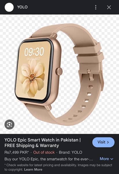 yolo epic smartwatch 3