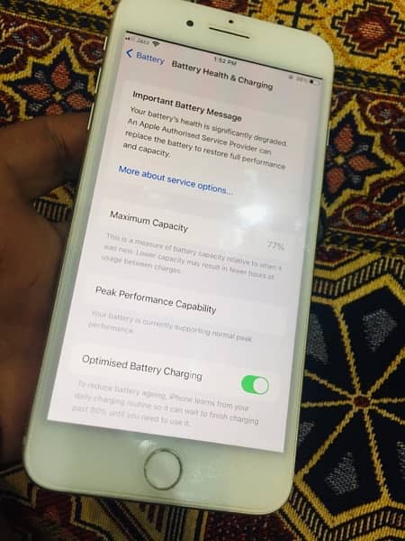 iphone 8plus pta approved 64gb 4