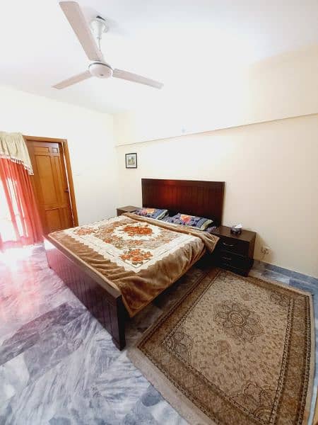 2 bedroom apartment available for rent daily and weekly basis f. 10 Isb 16