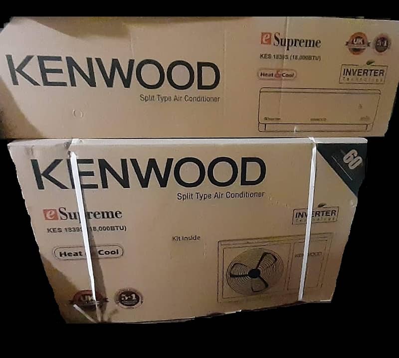 KENWOOD 1.5 Ton Inverter Split AC KES-1839S E supreme (Heat n cool) 0