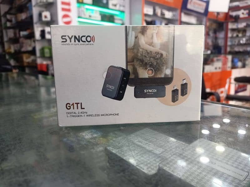 SYNCO  MOBILE WIRELESS MIC ( TYPE C OR IPHONE ) SINGLE PERSON 0