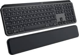 Logitech MX Keys Wireless Keyboard with Wristpad