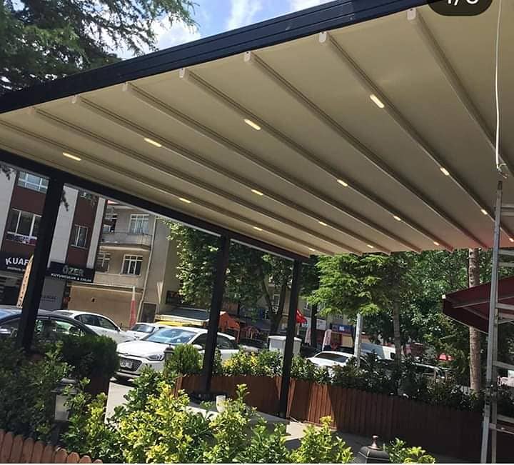 Pvc Tensile fabric shade expert /Car parking shade /Car porch shade 4